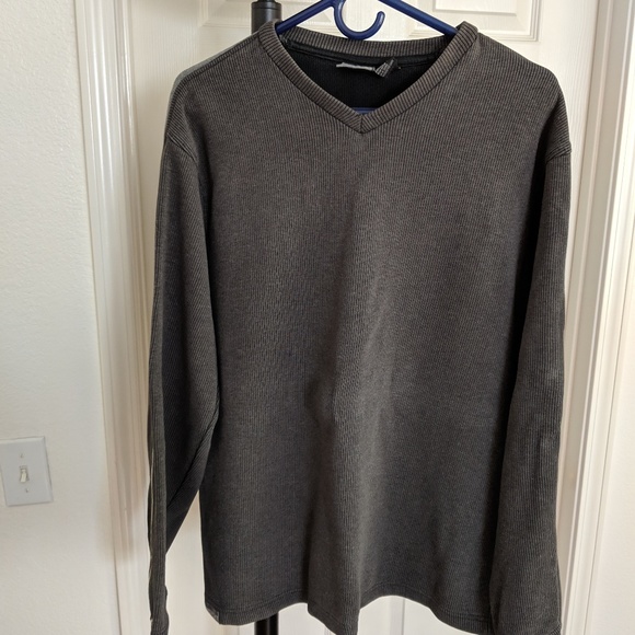 vintage 2000 quiksilver v neck sweater - Picture 1 of 4